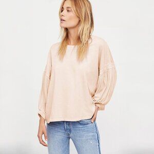 Free People Sugar Rush Top in Sand - sz Small